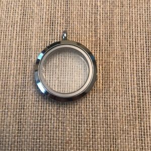 Origami Owl Silver Large Locket